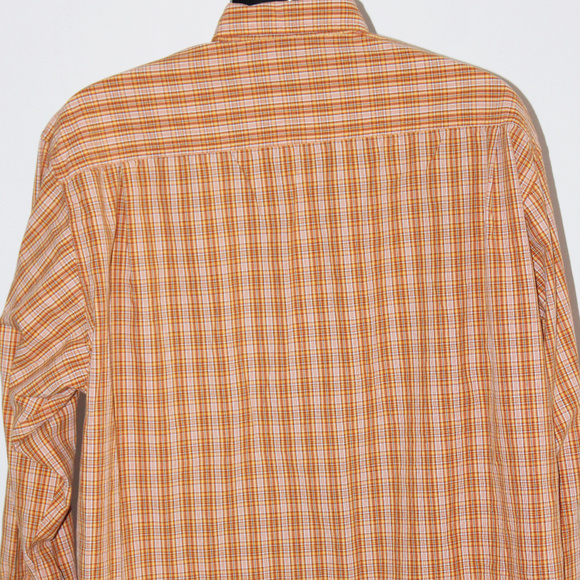 BKE Button Front Shirt Men's XXL Orange - Picture 7 of 7